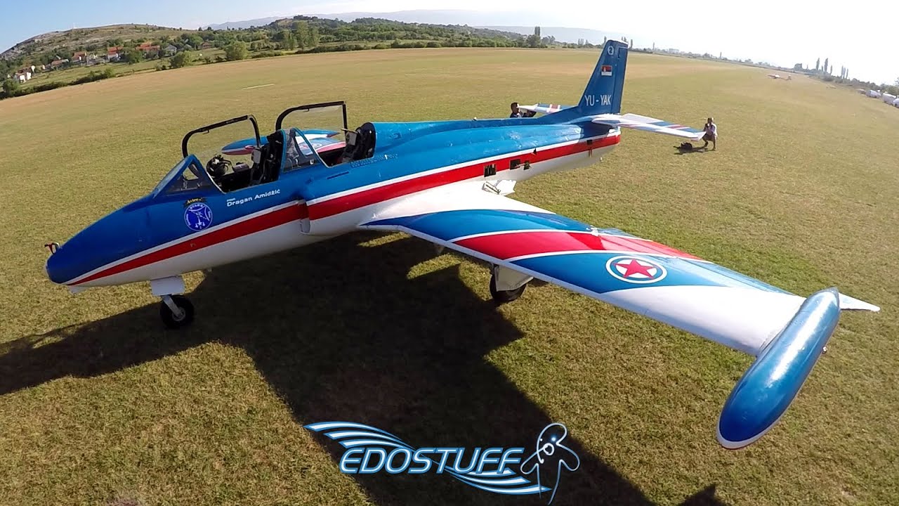 STARS Aerobatic Team - Soko G-2 Galeb - Takeoff and Low Pass - Piket LDSS Sinj