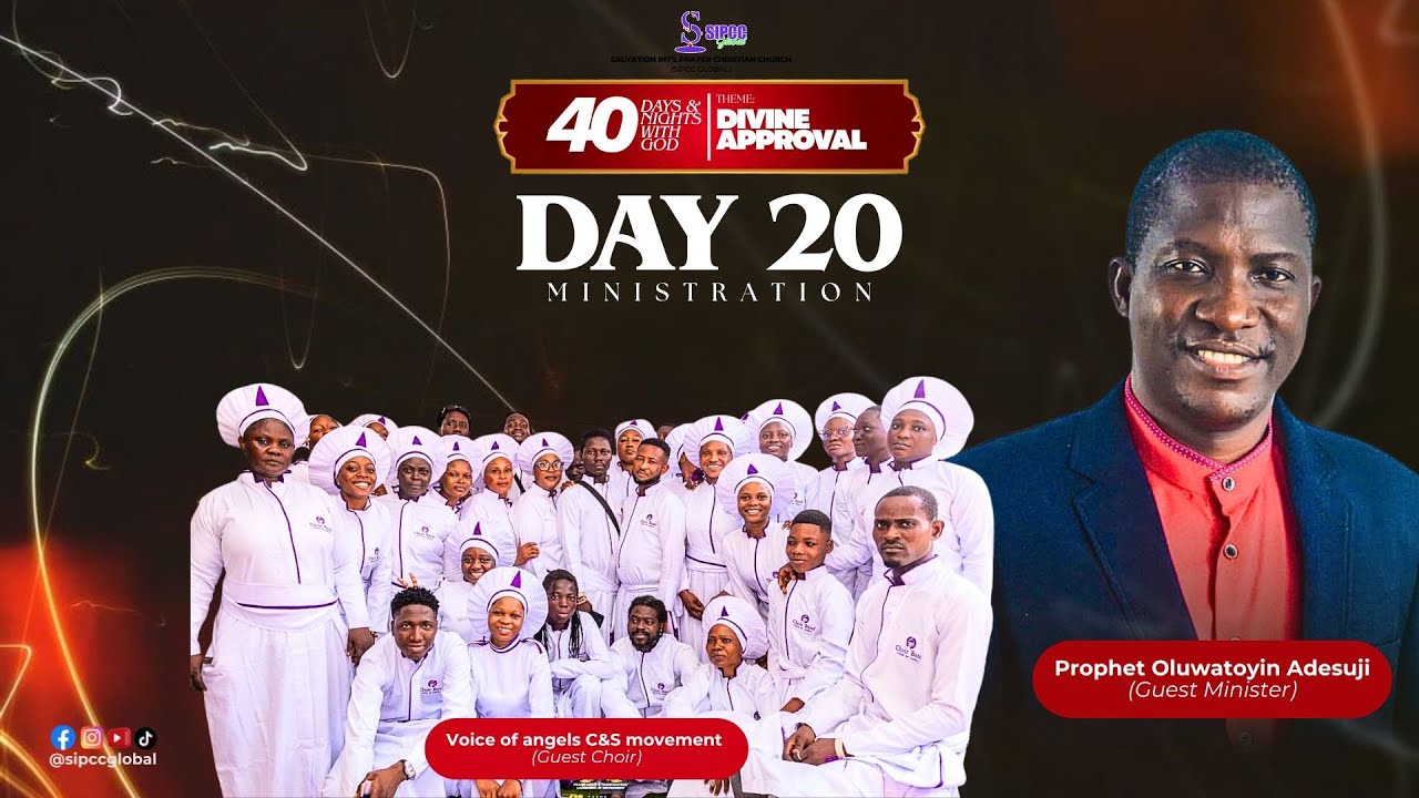 40 DAYS AND NIGHTS WITH GOD (DAY 20) || PROPHET OLADOKUN RAPHAEL WHITE  || 24TH JANUARY 2026