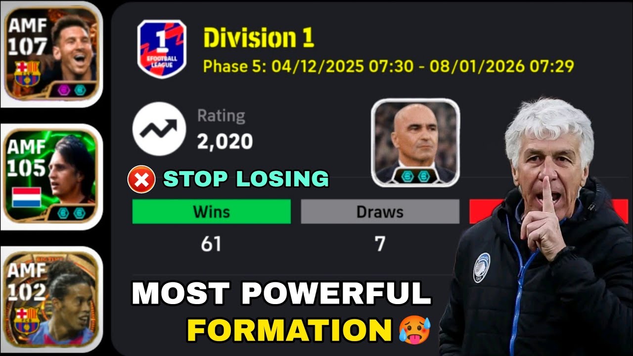 META 4-2-1-3 🥵🔥 Лучшая расстановка для контратаки длинными пасами в eFootball 2026 | Лучшая расст...