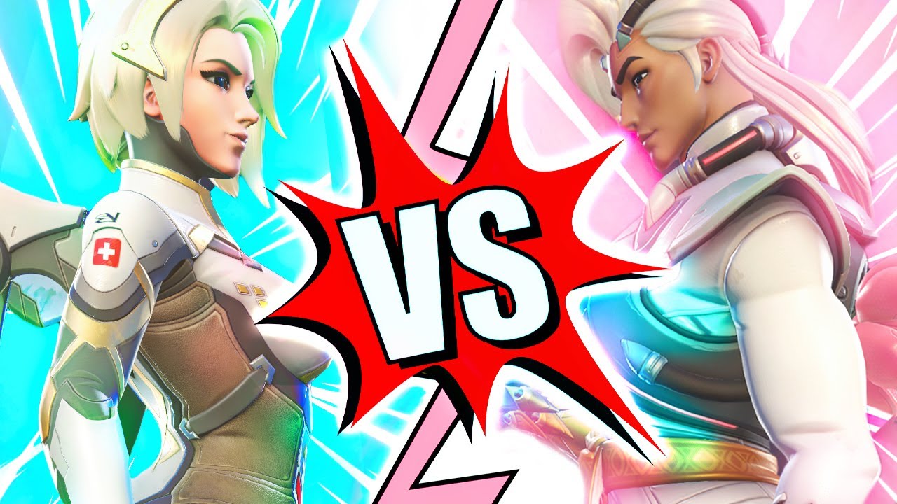 5 Lifeweaver vs 5 Mercy - WHO WINS? Overwatch 2