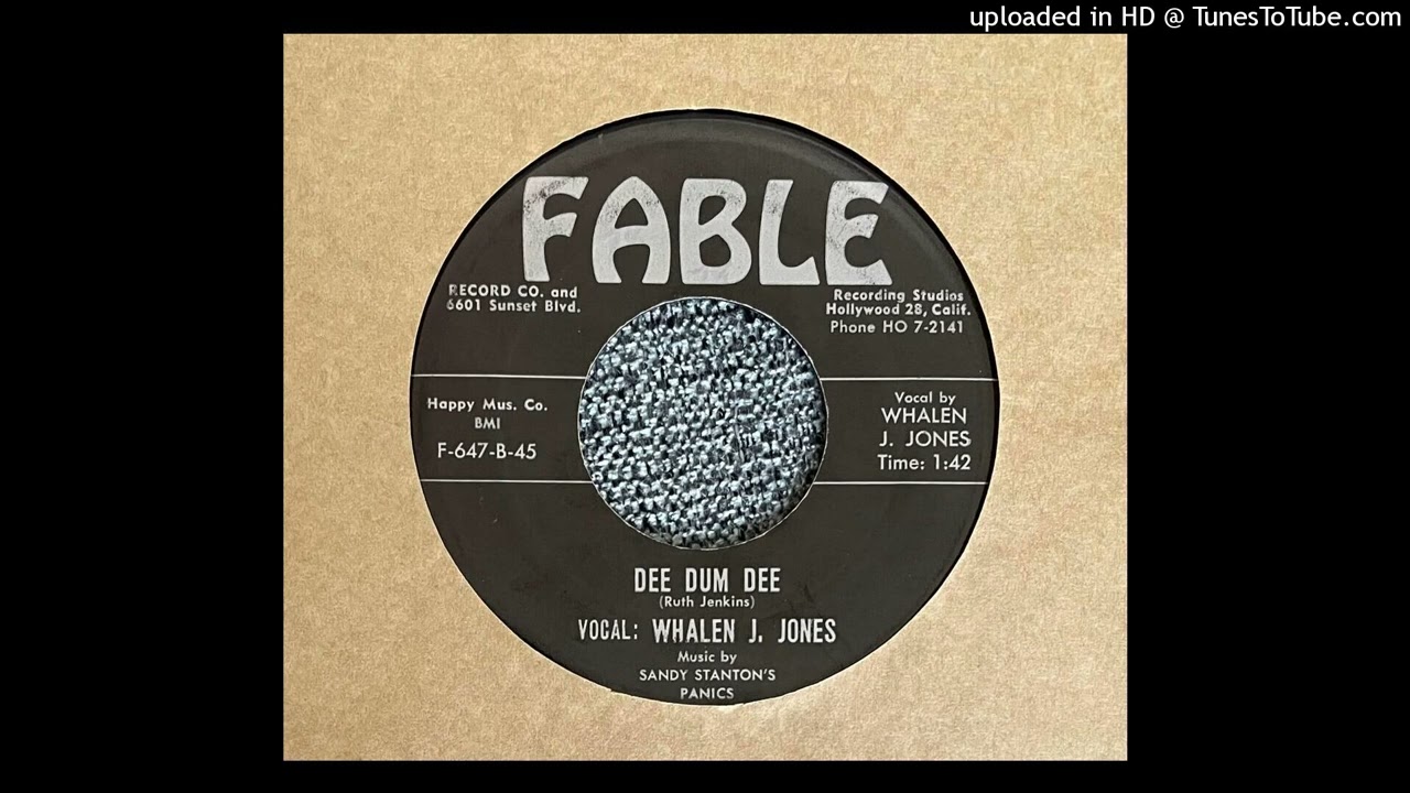 Whalen J. Jones - Dee Dum Dee (Fable F-647-B-45)
