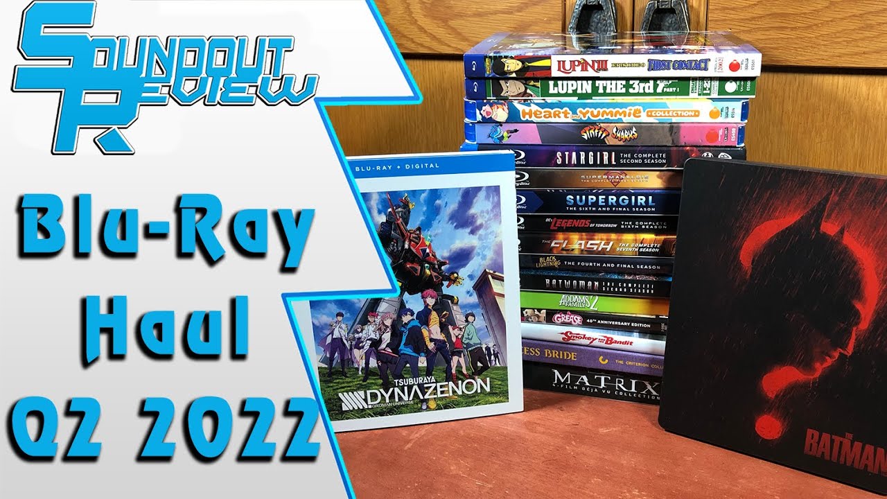 Blu-Ray/DVD Haul Q2 2022: DC, Dynazenon, Ultraman, Arrowverse, Robocop, Discotek, Matrix[Soundout12]