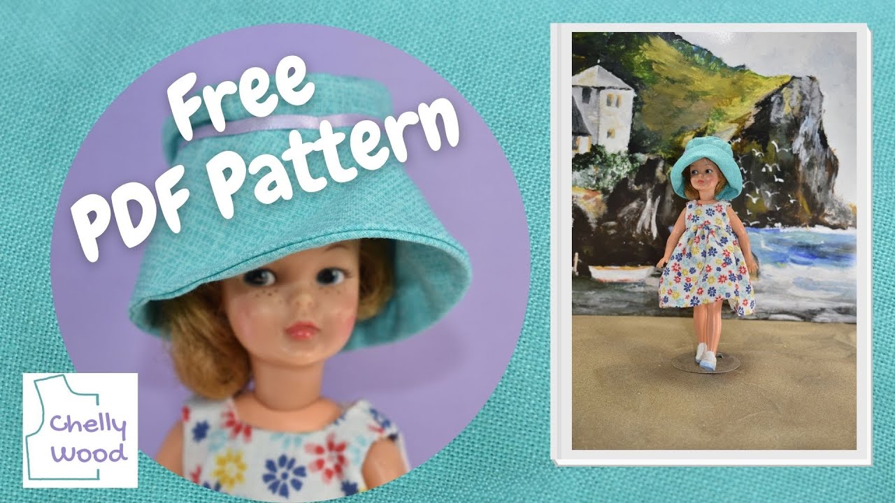 Free Doll Clothes Patterns: Ideal Pepper Doll Hat Tutorial