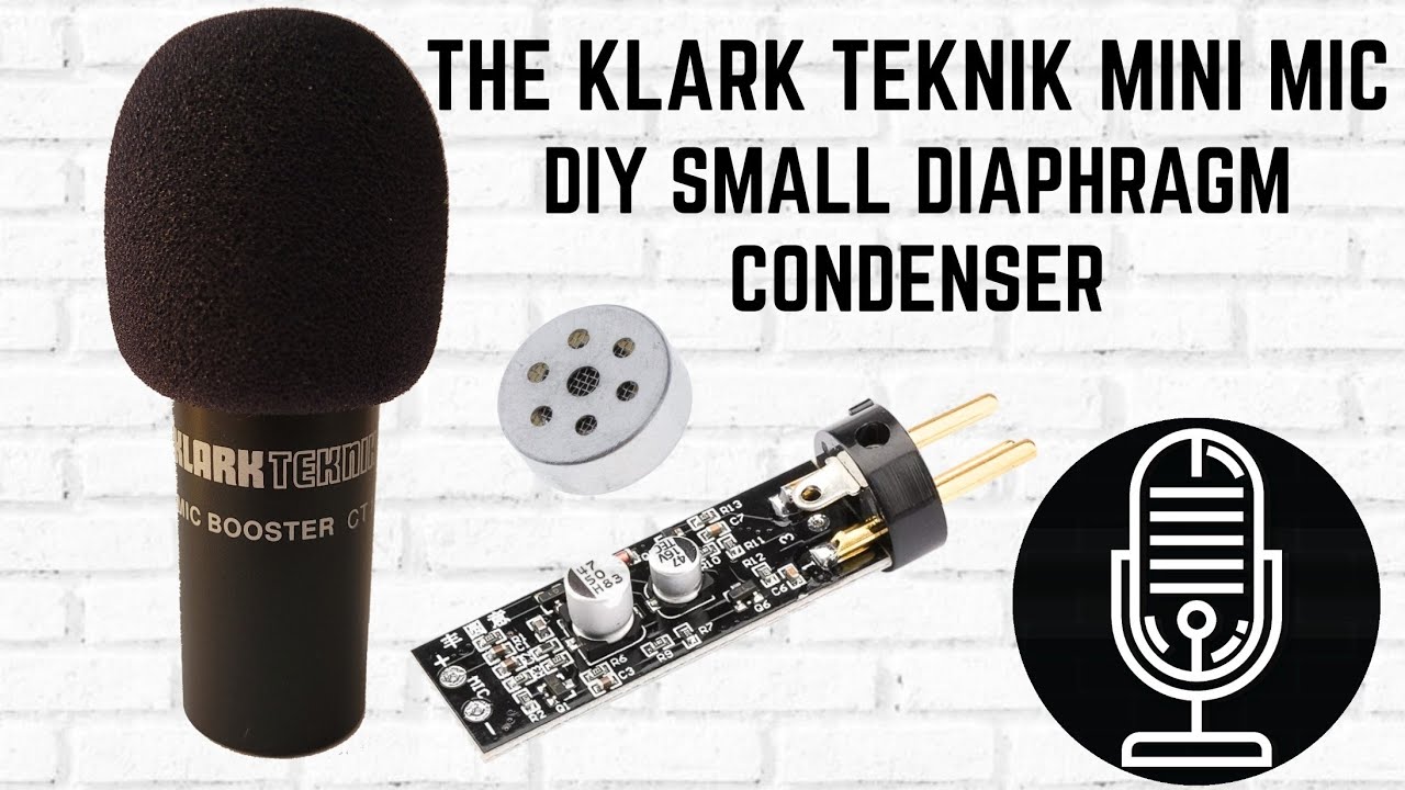 Сборка микрофона Klark Teknik Mini CT1 — конденсаторный микрофон с маленькой диафрагмой своими ру...