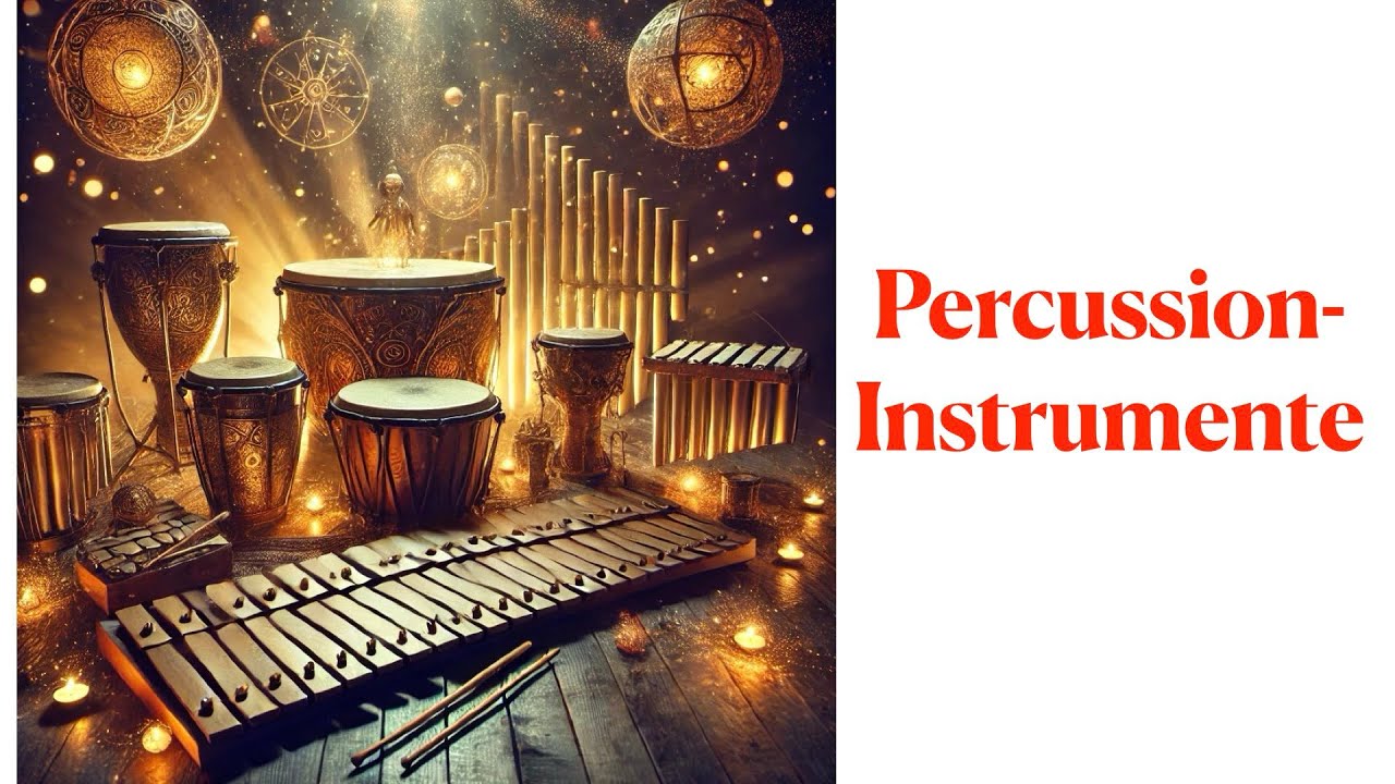 Ich kann Schlaginstrumente/Percussion-Instrumente 🥁 h&ouml;rend erkennen
