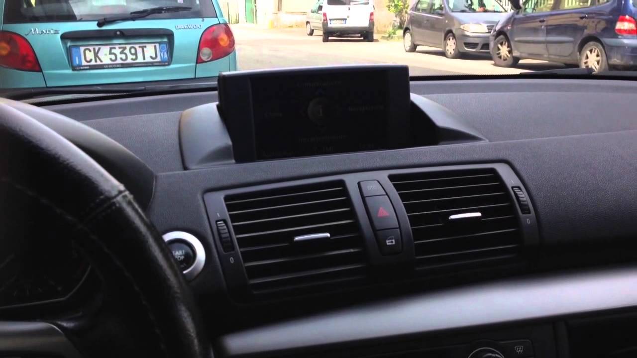 Interfaccia Multimediale su bMW e87 con navi business con i