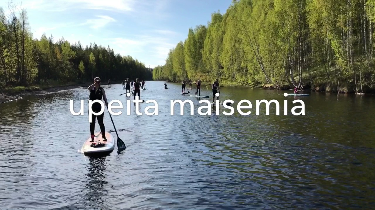 SUP Höytiäisen Kanavaretki Joensuussa