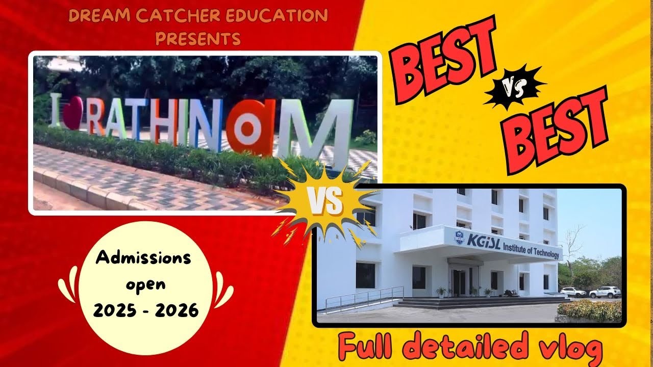 Rathinam Or Kgisl 🤔 which is best | IT Park Inside The Campus | Coimbatore