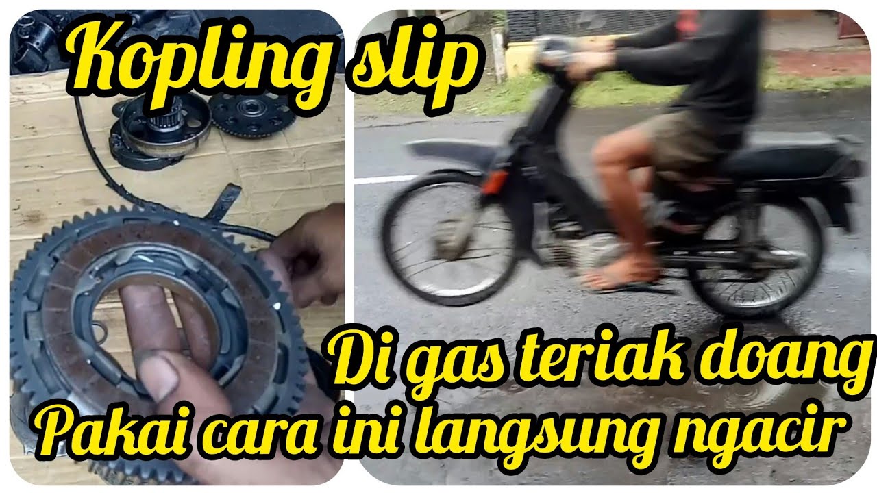 Cara mengatasi slip kopling motor RC,TORNADO