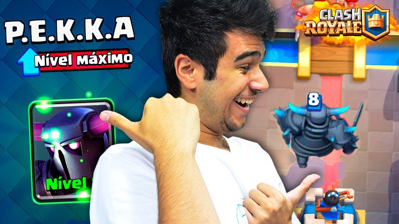 TESTANDO MINHA PEKKA NÍVEL MÁXIMO!! IMPOSSÍVEL PERDER - CLASH ROYALE