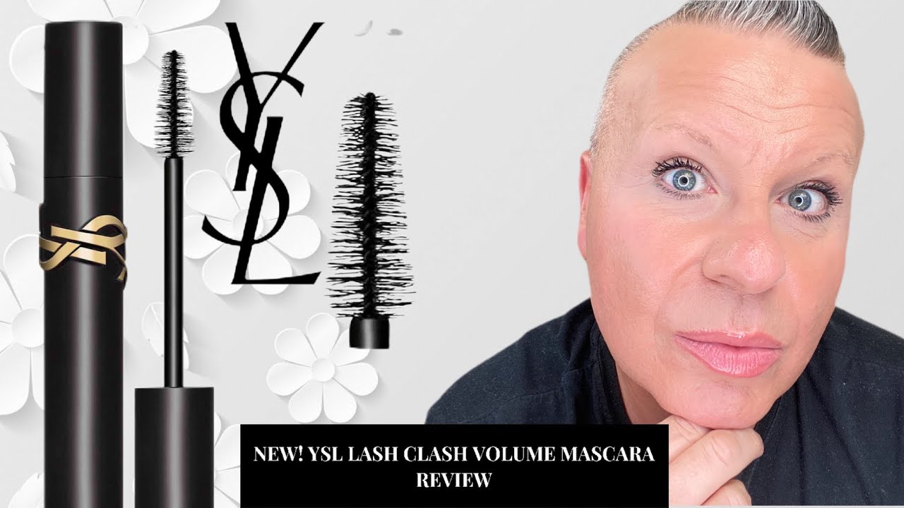 YVES SAINT LAURENT NEW LASH CLASH EXTREME VOLUME MASCARA REVIEW #YVESSAINTLAURENT #YSLMASCARA