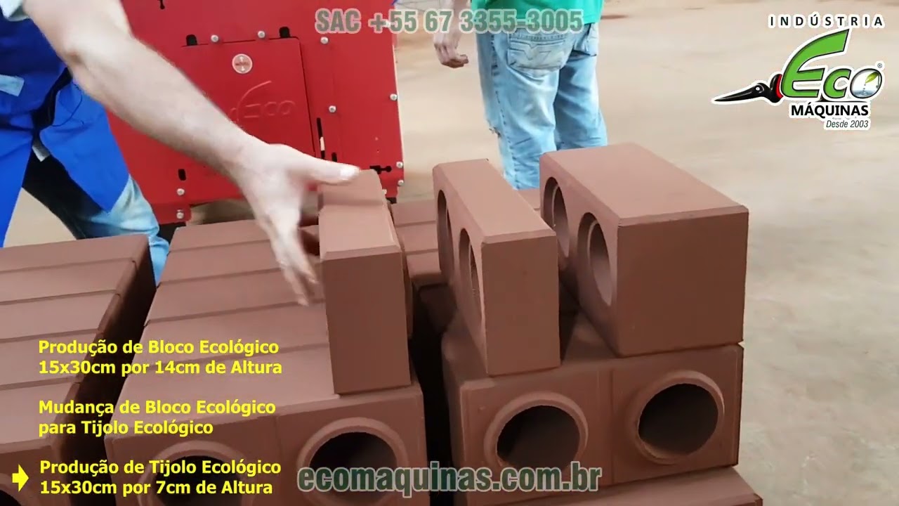 Bloco e Tijolo Modular 15x30