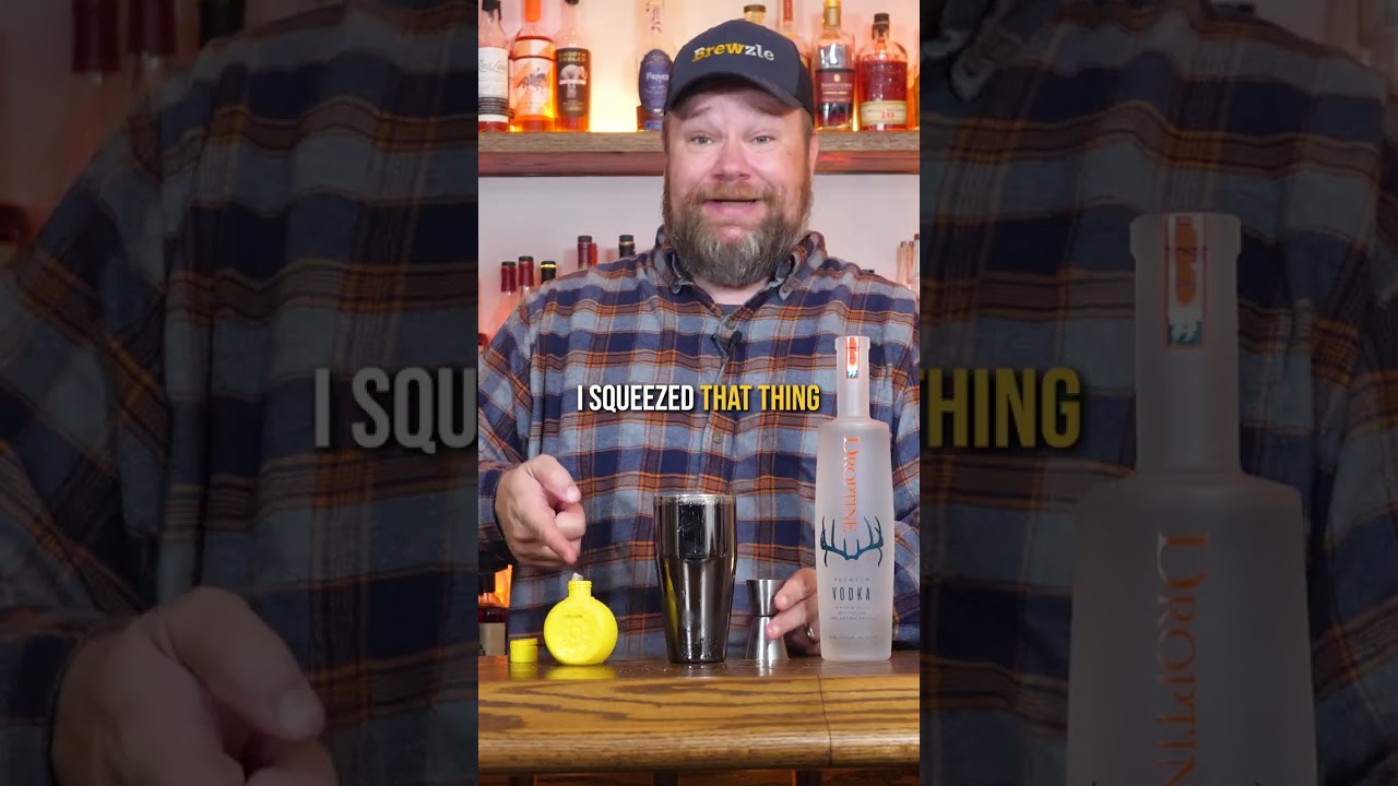 Brewzle makes a lemon drop #shorts