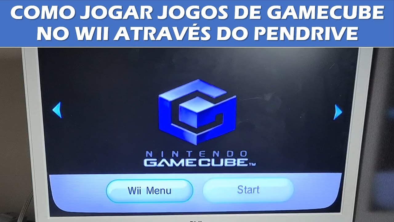 COMO RODAR JOGOS DE GAMECUBE NO WII PELO PENDRIVE? - TUTORIAL NINTENDONT