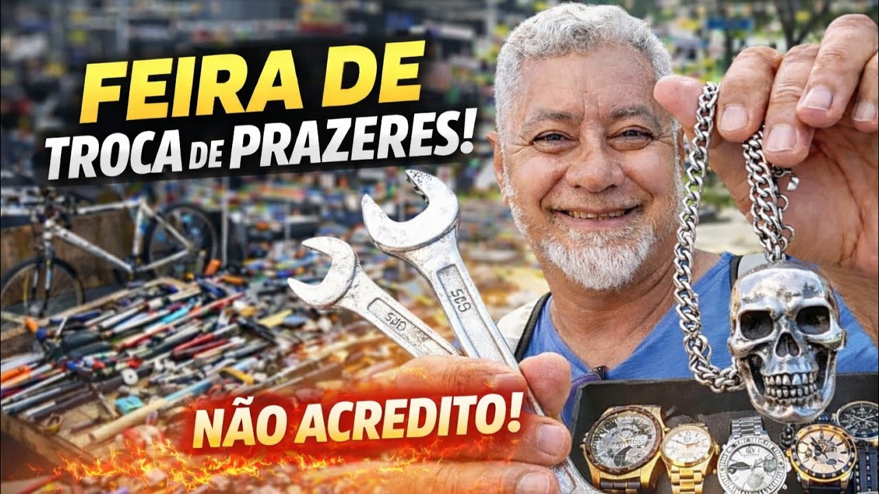 ACHADOS NA FEIRA DE TROCA DE PRAZERES EM JABOATÃO DOS GUARARAPES