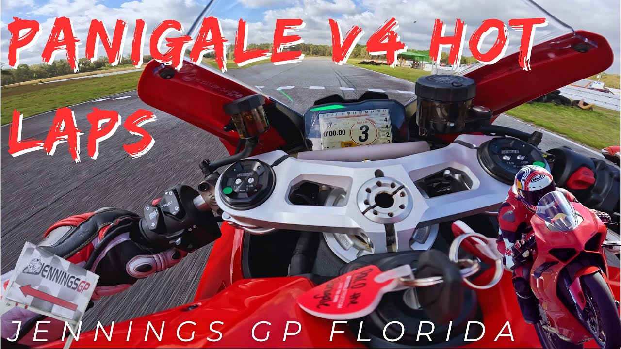 Hot Laps Around Jennings GP : 2023 Panigale V4