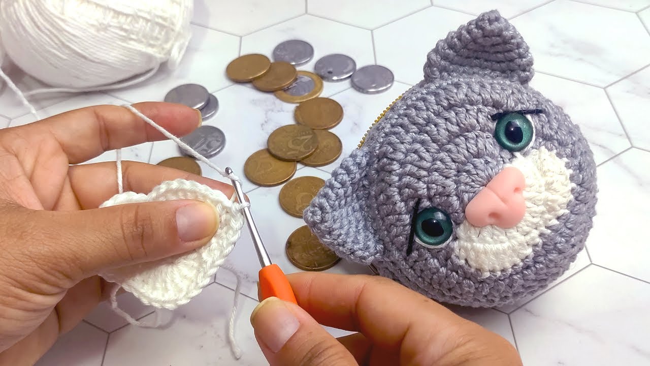 SUPER IDEIA que vai fazer você GANHAR MUITO💰 porta moeda de gatinho VOCÊ VENDERÁ quantos puder fazer