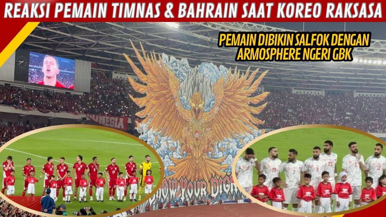 TEROR KELAS DUNIA!! SEMUA PEMAIN TAKJUB DENGAN KOREO & ATMOSHPERE GBK