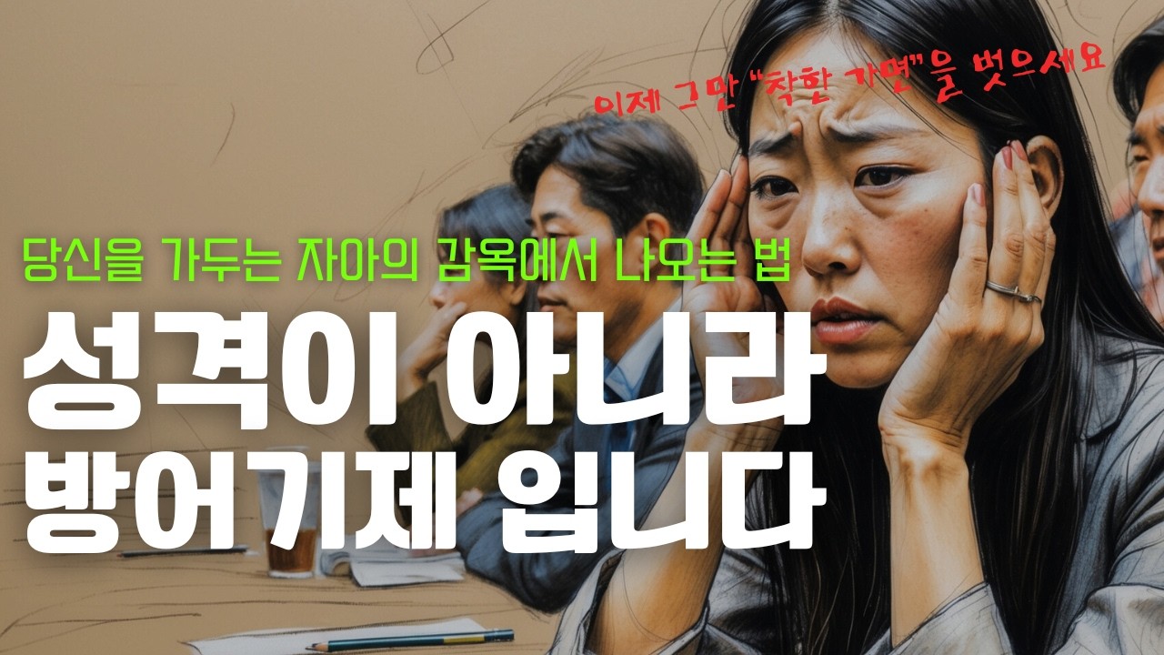 남의 기대에 맞추느라 애쓴 당신, 이제 그 무거운 '가면' 벗어도 됩니다 #마음 #심리 #불안 #공허 #뇌과학 #인지과학 #신경과학