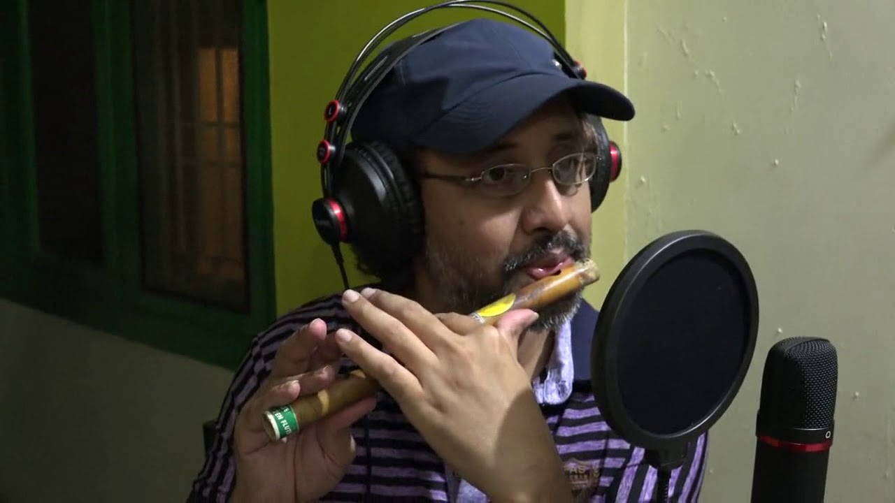 Kunidhu kunidhu baare kannada film song flute cover by Suren Chennu