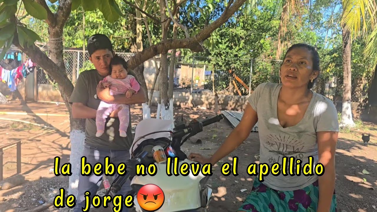 Jorge Muy Molesto Yakelin No Quizo Ponerle El Apellido De El😡