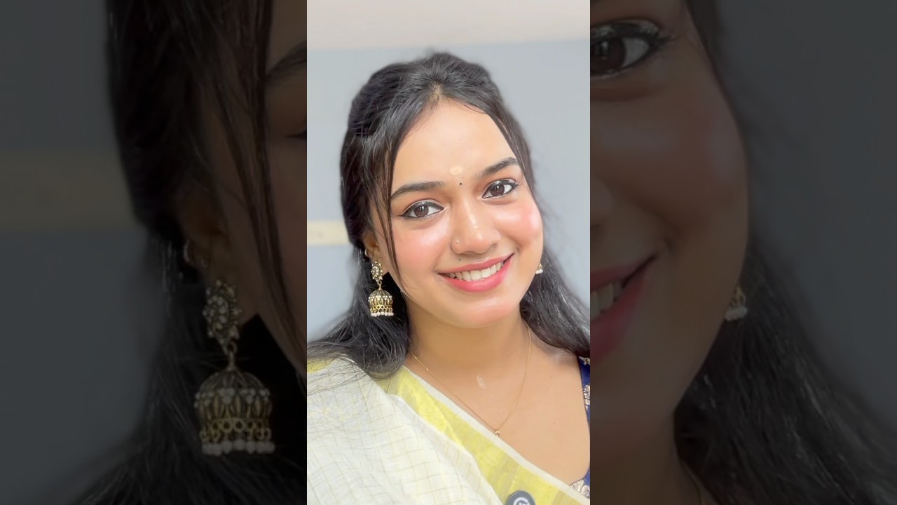 VISHU🌼 simple makeup/#subscribe #malayalam