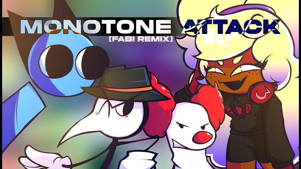 Friday Night Funkin' VS Impostor: Monotone Attack [Fabi remix]