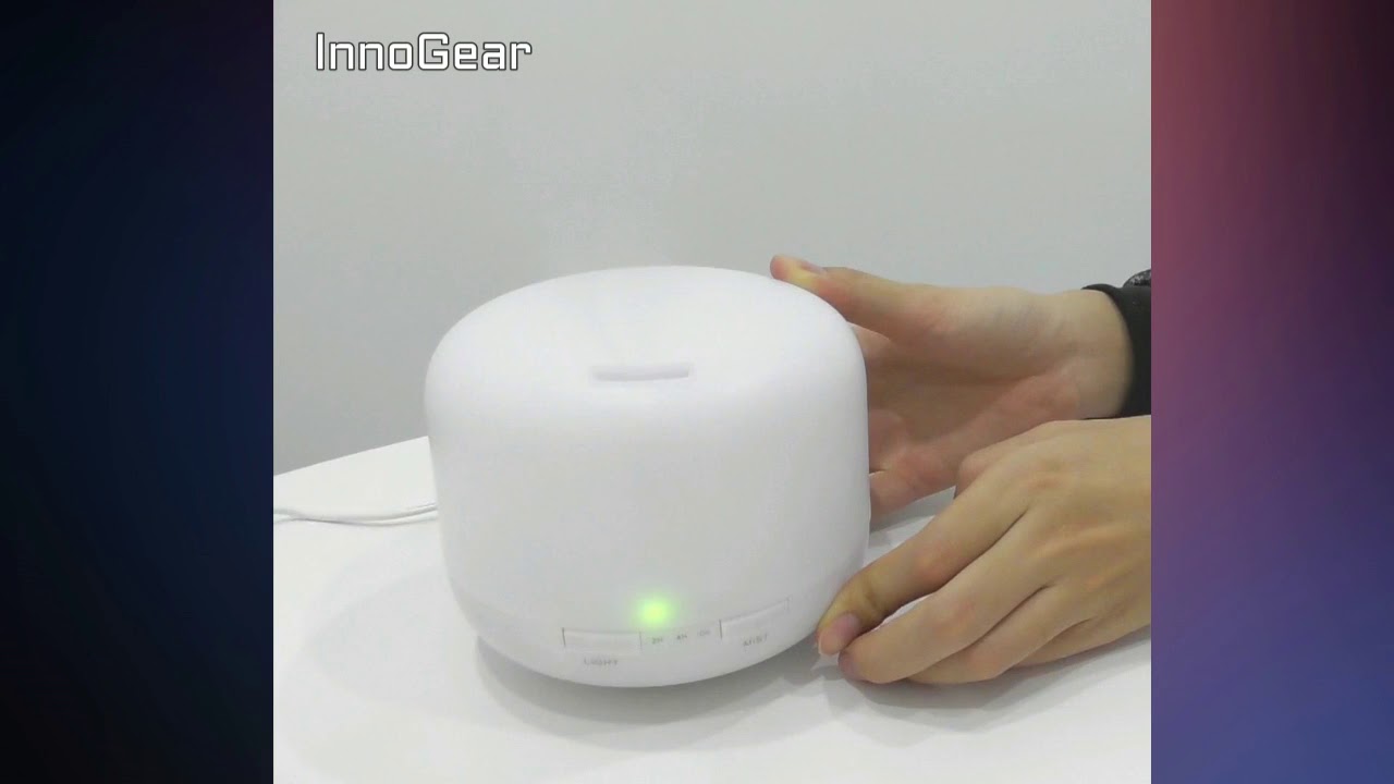 How to Use InnoGear 300ml Aromatherapy Essential Oil Diffuser - User Guide