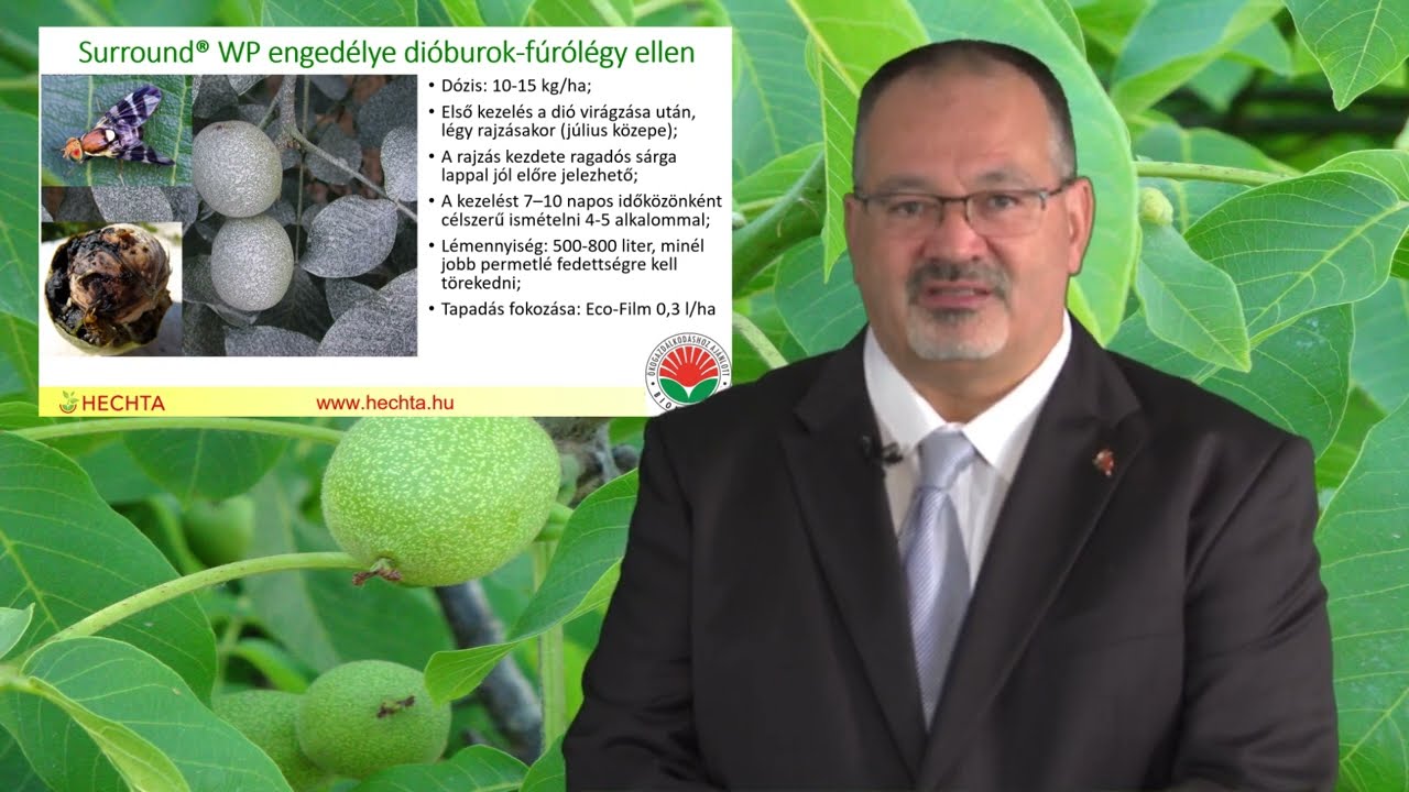 Biológiai védekezés a körte-levélbolha és a dióburok fúrólégy ellen