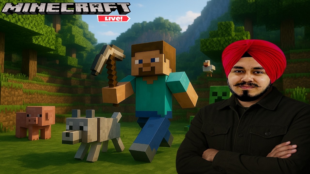 Minecraft Live 🔴 Surviving & Building in the Ultimate World! #minecraft