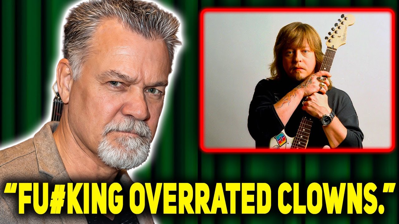 Eddie Van Halen EXPOSES The 6 Guitarists He Secretly DISLIKED!