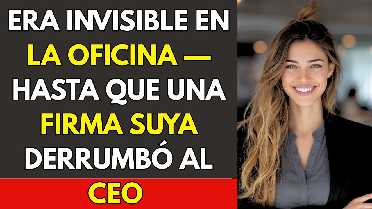 Era invisible en la oficina — hasta que una firma suya derrumbó al CEO 💼 | Historia de venganza
