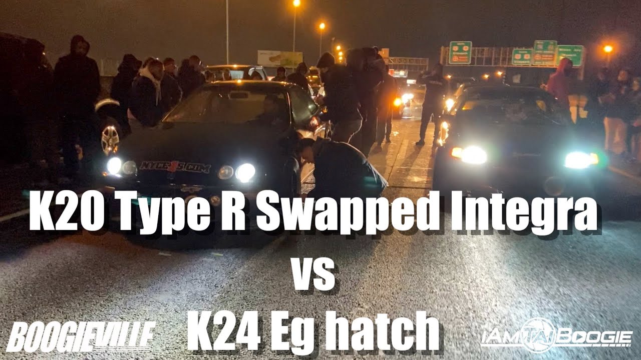 K20a Swapped Integra vs K24 Eg Hatch💰