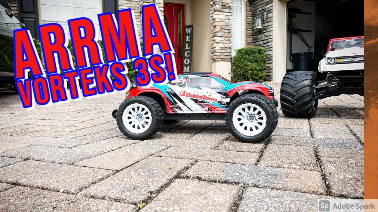 ARRMA VORTEKS 3S BLX Speed Pinion Installation l rc cars