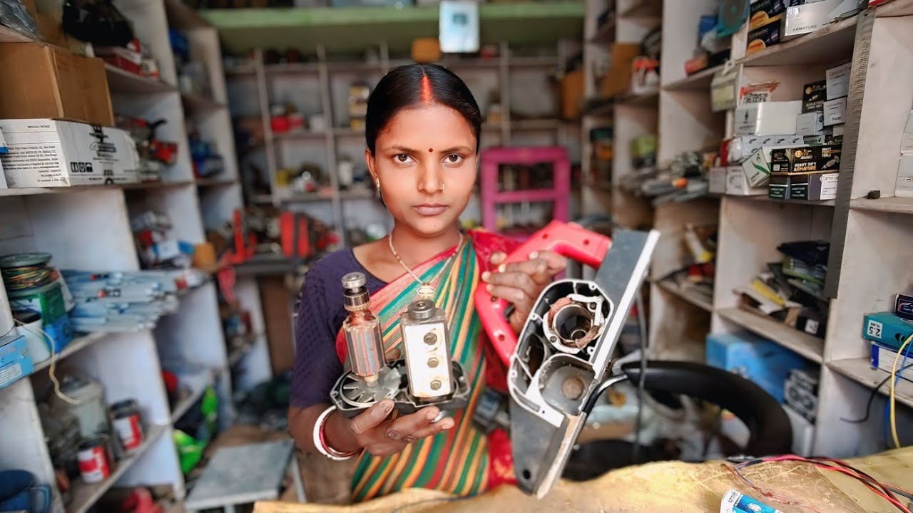 👩‍🔧🥺खराब रंदा मशीन को मिनटों में ठीक करें! 🛠️ (Electric Planer Repairing) 