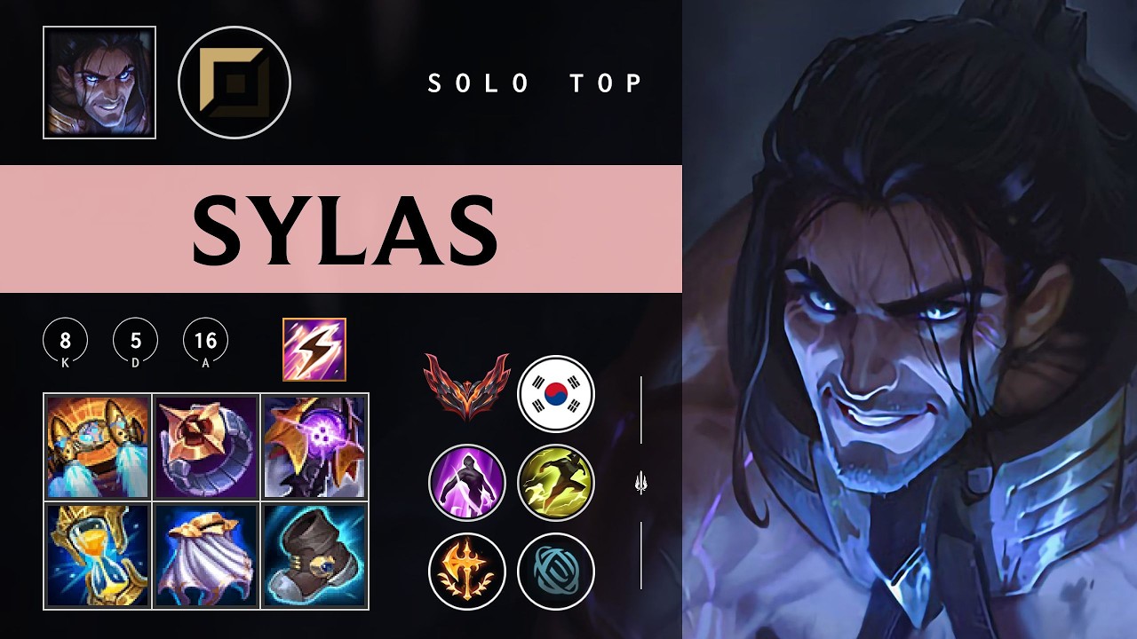 Sylas Top vs Malphite - KR Grandmaster Patch 26.05