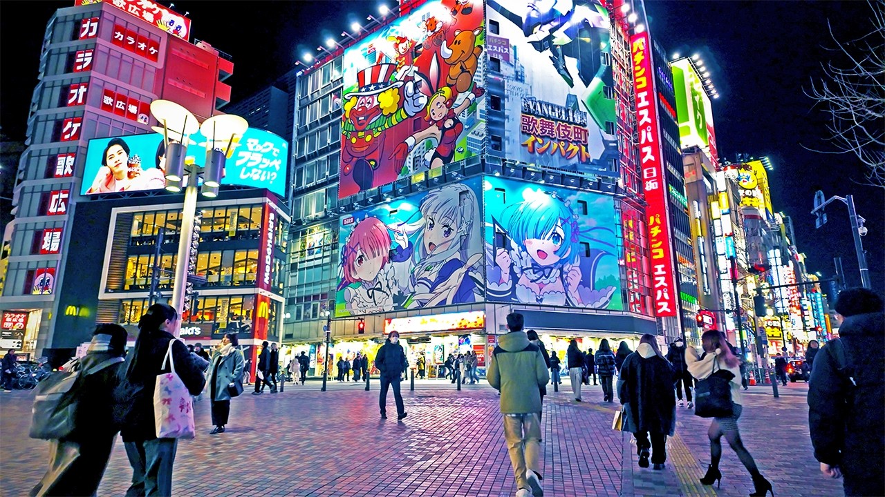 新宿 / 2 hr 30 min - Night walk in Shinjuku, Tokyo, Japan ( February 7, 2025 )