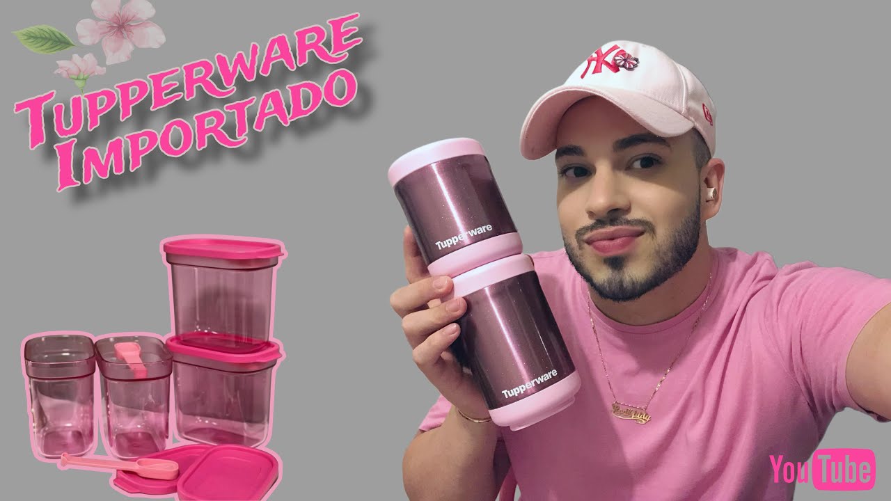 Tupperware Termica rosa Gliter  Tupperware  IMPORTADO TUPPERWARE |  -Rockfildy #tupperware