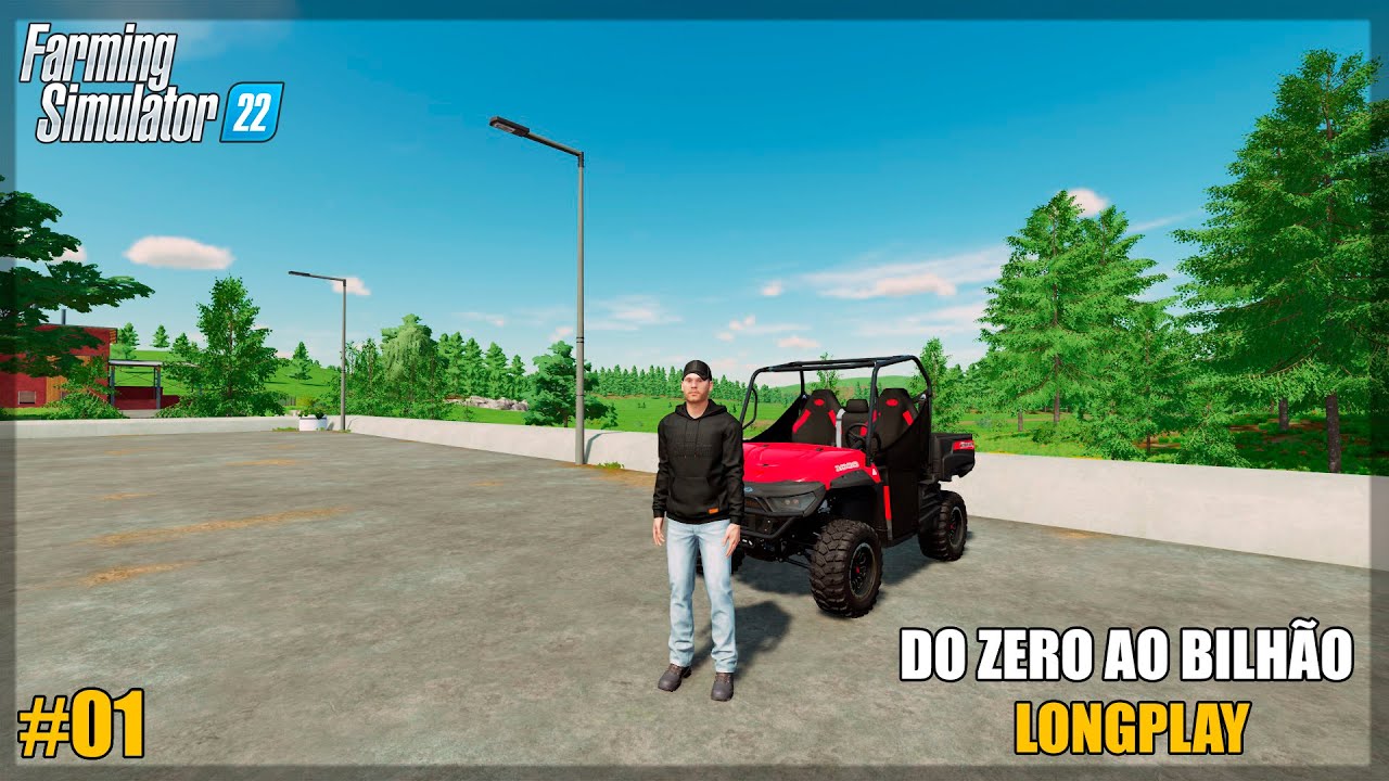 COME&Ccedil;ANDO COM ZERO| MAPA No Mans Land - DO ZERO AO BILH&Atilde;O || FS22 LongPlay #01