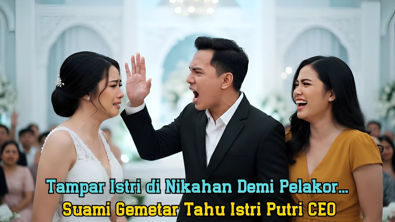 Tampar Istri di Nikahan Demi Pelakor... Suami Gemetar Tahu Istri Putri CEO
