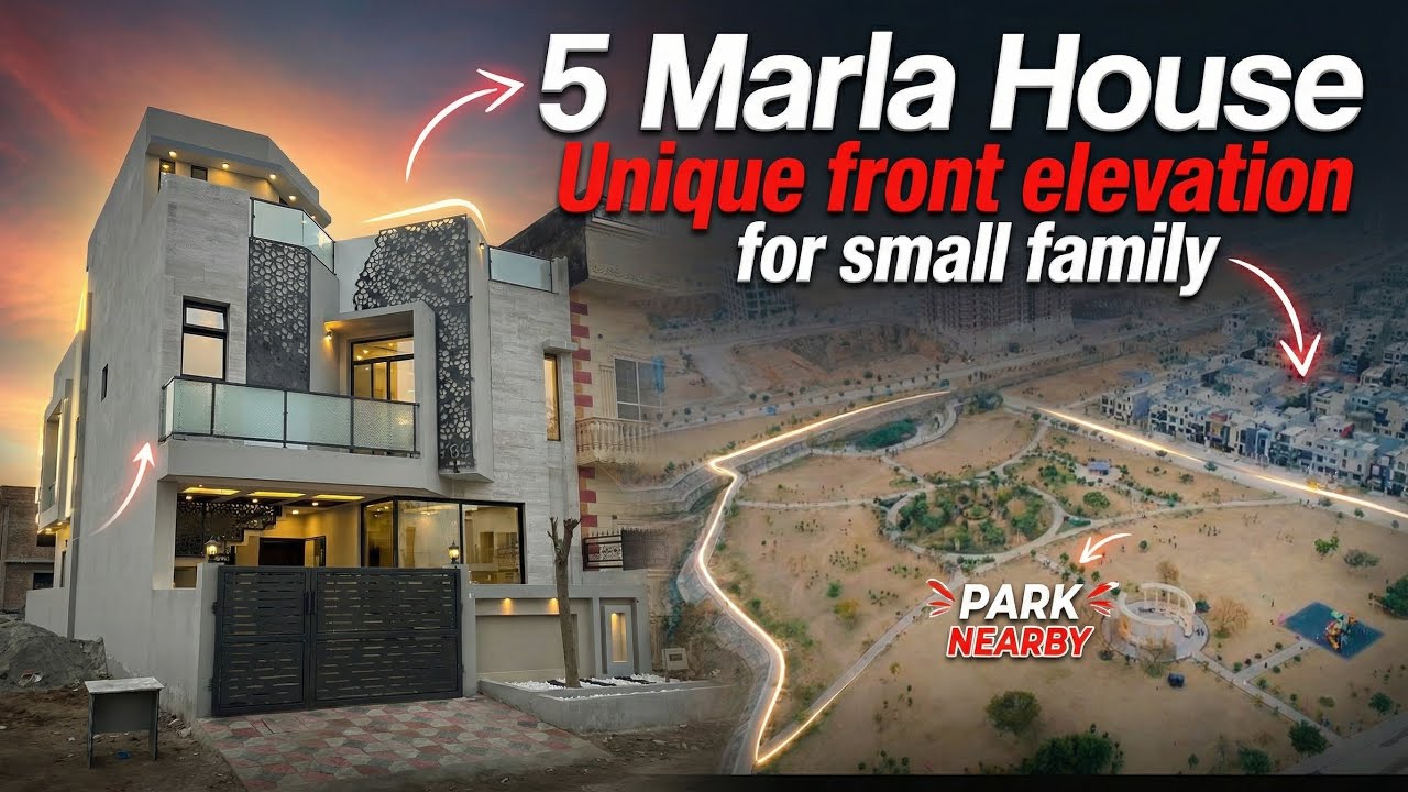 This House is just 5 Marla but feel like 10 marla check it out 📍FMC B-17 Prime Location Islamabad