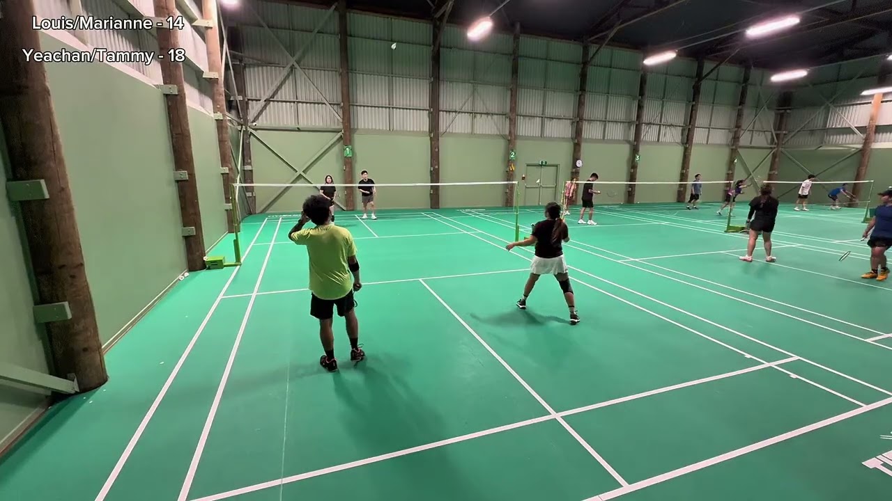 Badminton | Louis & Marianne vs Yeachan & Tammy | 15 Feb 2026