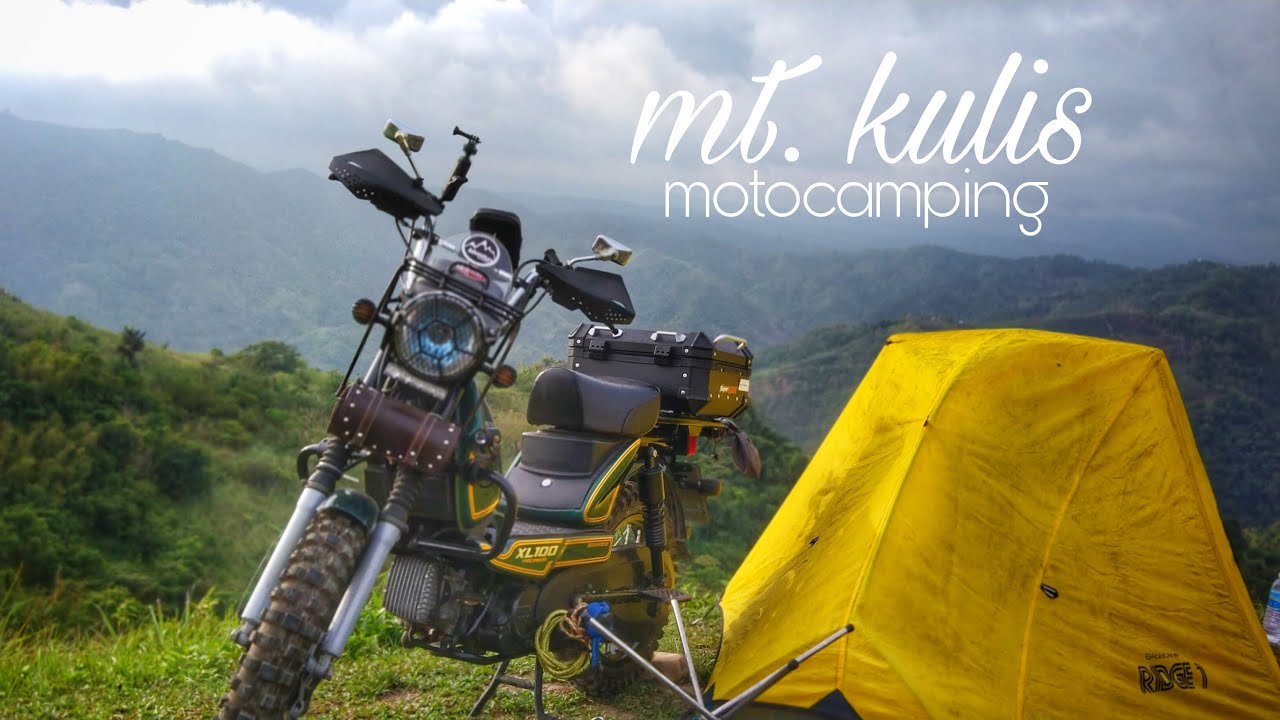 Mt Kulis Tanay Rizal TVS XL100 Motocamping, Best Camping site near Manila Philippines