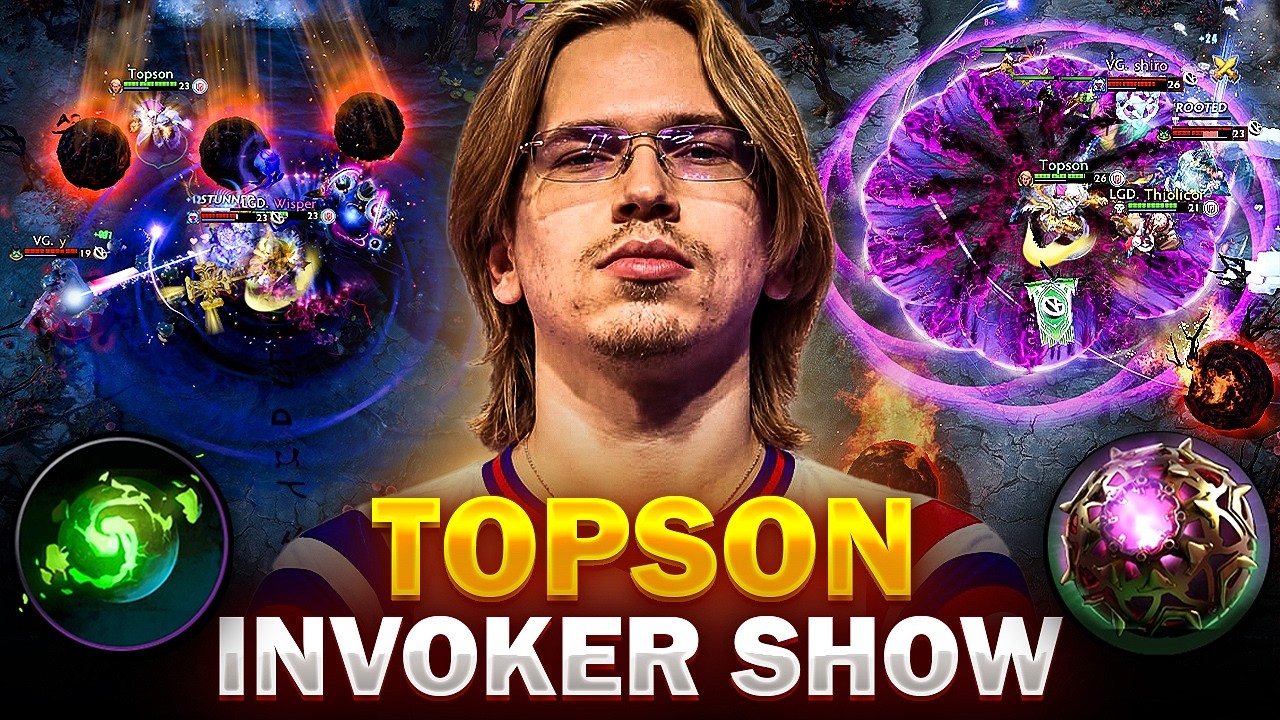 TOPSON INVOKER SHOW AT TI15 !! LGD vs VICI GAMING - The International 2026