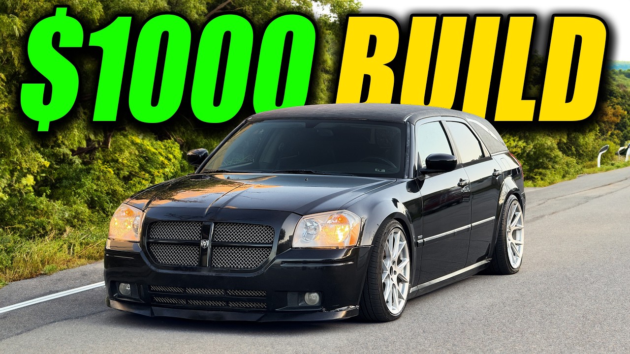 Transforming a GOTH Dodge Magnum RT Under $1,000... (Budget Build)
