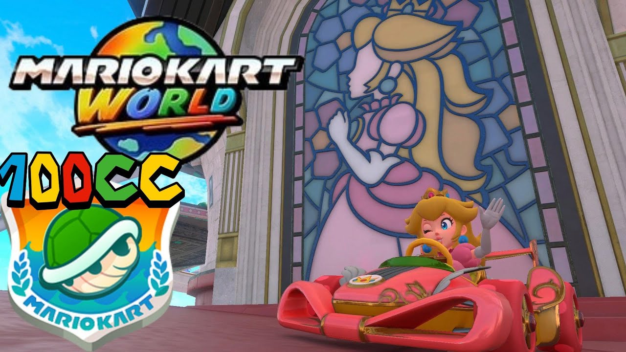 Mario Kart World - Walkthrough Part 12 Shell Cup Grand Prix 100cc!