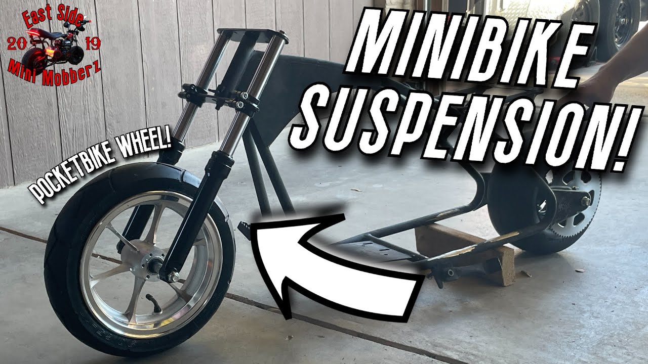 Установка передней подвески Gopowersports! Сборка минибайка Motovox!