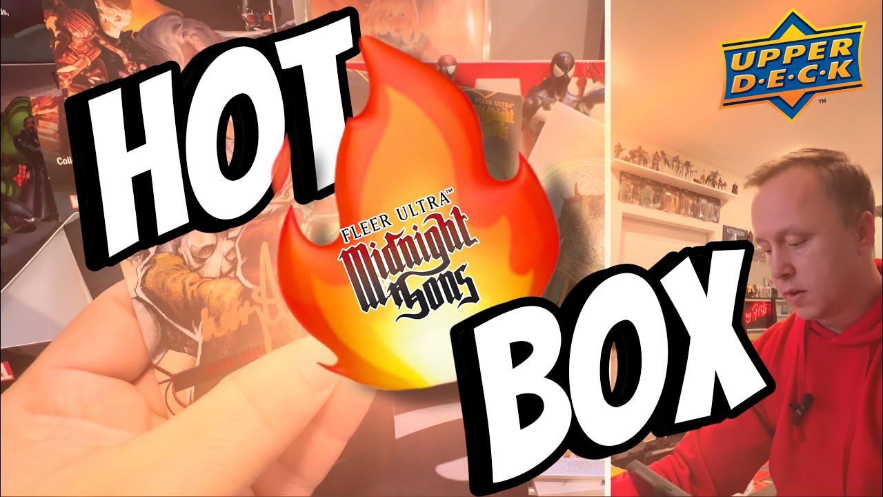 Was this a HOT BOX? 🗃️🔥 | 2023 Fleer Ultra Midnight Sons @UpperDeckOfficial