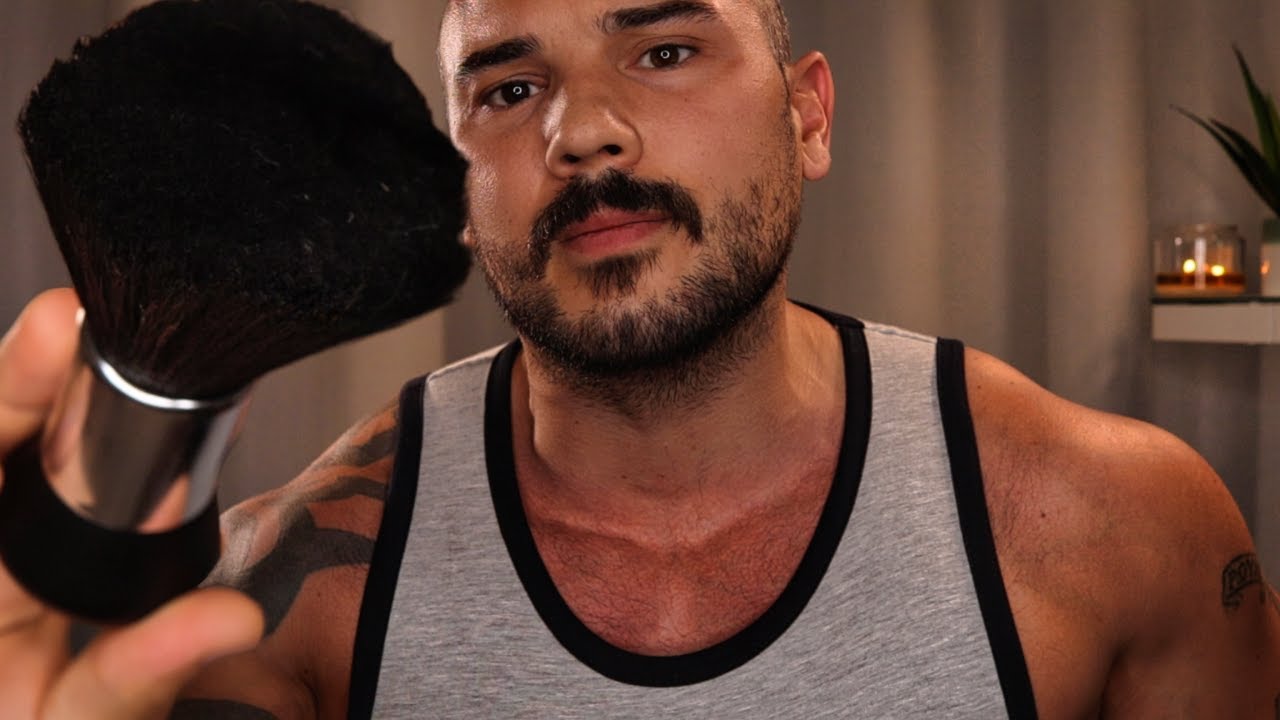 *SAFE* Masculine ASMR - Brushing You Back to Sleep (Male Personal Attention)