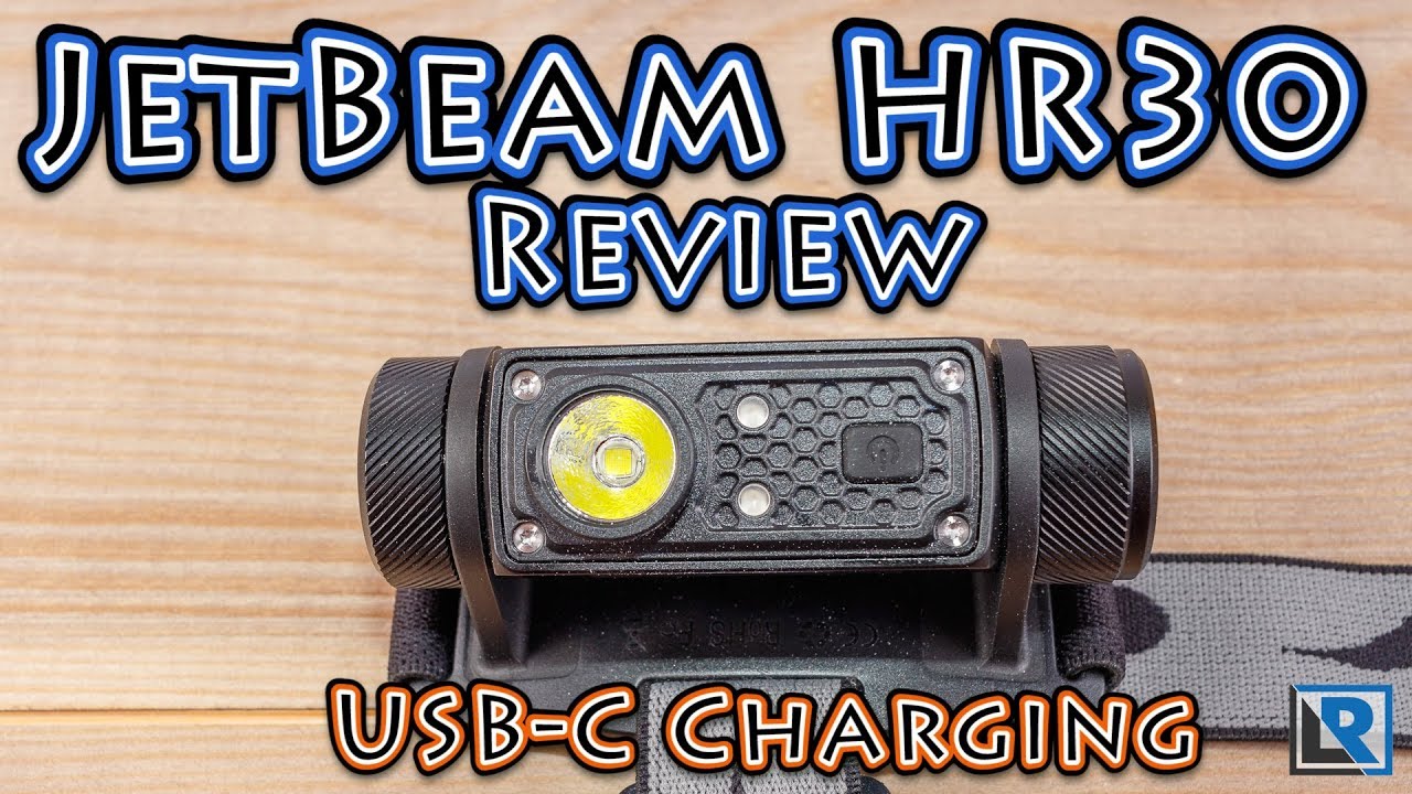 Jetbeam HR30 Review (USB-C, 20700 battery compatible, Headlamp)